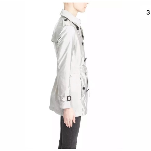 Burberry Brit Kerringdale Dove Short Trench 4 - Picture 3 of 3